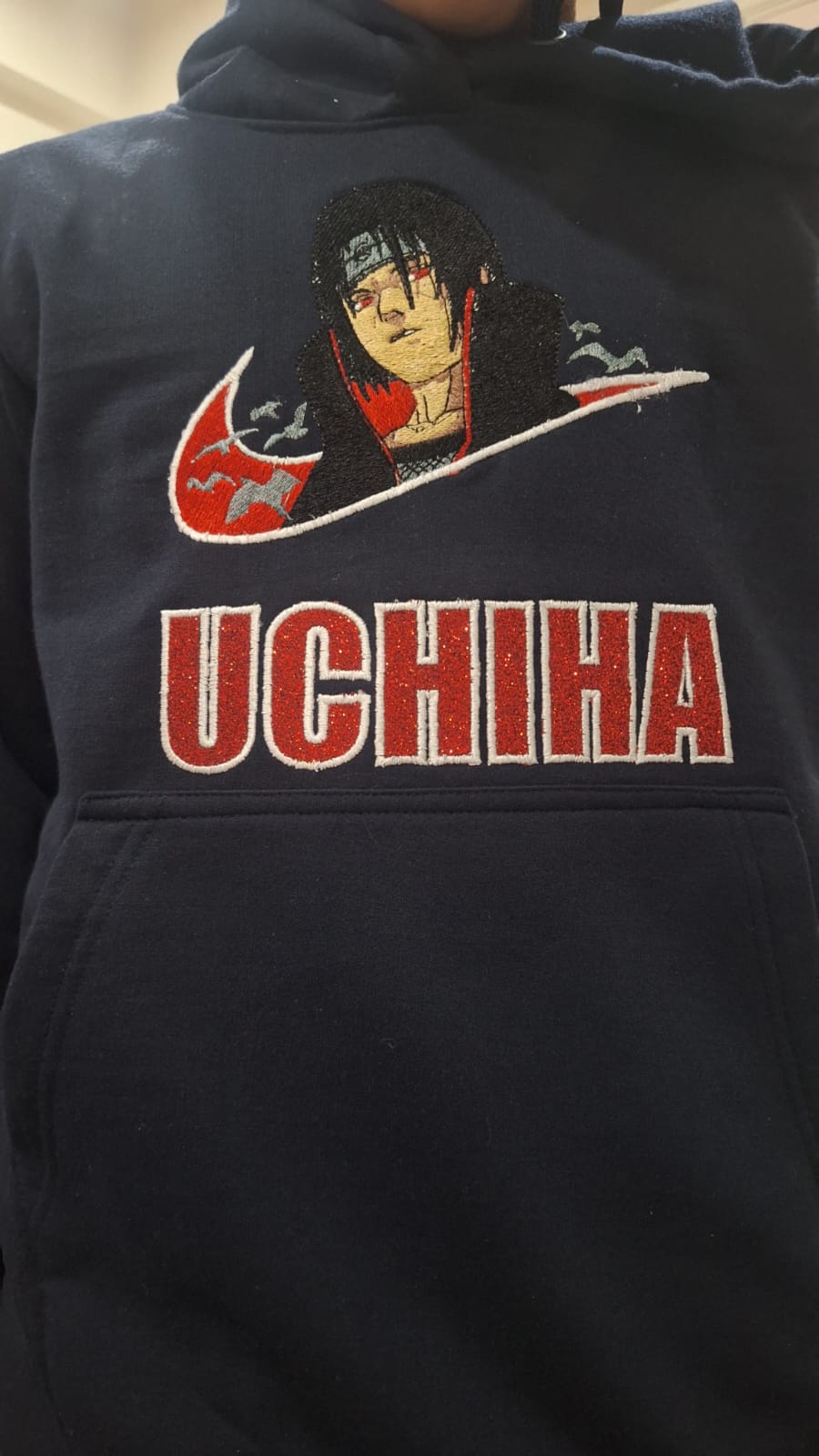 Anime Itachi designer Fleece Hoodie exclusively designed for Teen boys